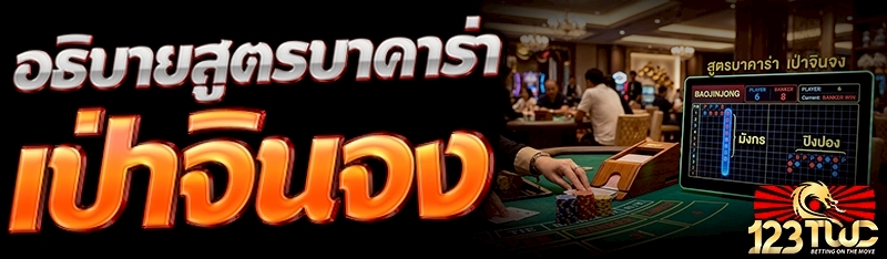 อธิบายสูตร บาคาร่าเป่าจินจง